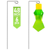 Qualirey front pack of six metal stands showing compact storage and easy transport benefit