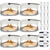 Qualirey front packaging showing six flea traps and included accessories for easy setup