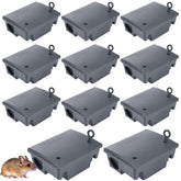 Qualirey front view shows secure bait station for safer baiting
