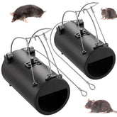 Qualirey front view of trap showing compact capture opening and reliable design