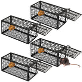 Qualirey front view showing all four traps and compact protection