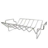 Quantfire front view of dual-purpose rack showing overall sturdy design and fit