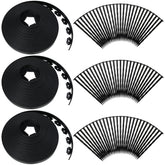 Queekay front packaging showing 120 feet of black garden edging and spikes for easy installation