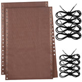 Queekay front view of brown replacement sling showing clean finish and durability benefit