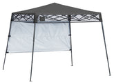 Quik Shade front assembled canopy showing full shade protection