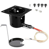 QuliMetal burn pot front view showing durable fit and reliable ignition benefit