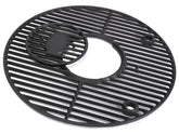 QuliMetal front view of round grate showing fit and heavy-duty bars for reliable heat
