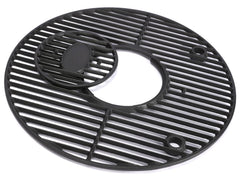 QuliMetal front view of round grate showing fit and heavy-duty bars for reliable heat