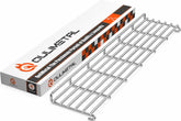 QuliMetal warming rack front view showing exact fit and improved cooking capacity