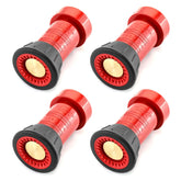QWORK front view of four nozzles showing packaging and product benefit of ready multi-line use