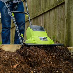 Radius Earthwise side profile showing ergonomic grip for comfortable handling benefit