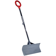 Radius Garden front view showing grey 24-inch blade and shaft protecting surfaces