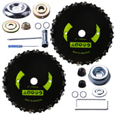 RAHQHD front view of packaged two-blade kit showing accessories and benefits