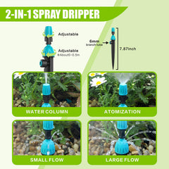 RAIN SEER threaded Y splitter attached to faucet reducing leaks