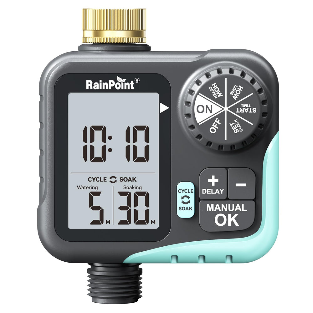 RAINPOINT front panel large display for easy programming and clear readings