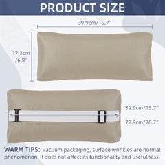 Rasugarlary adjustable elastic strap on pillow showing secure fit benefit