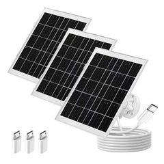 RCBCH front panel view showing compact 7W solar surface and reliable power