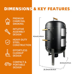 Realcook detail of bottom vent and damper for precise airflow control benefit