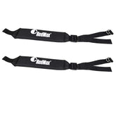 RedMax shoulder strap front view shows padded comfort and secure fit