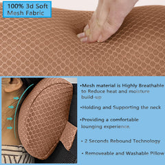 REEZEIVI adjustable strap detail demonstrating secure fit on chair