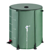 RELEDESA front view showing full 53-gallon capacity and portability benefit