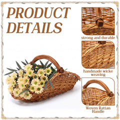 Remerry basket interior texture showing handwoven willow for airflow benefit