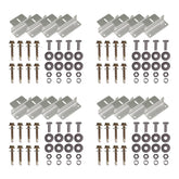 Renogy front packaging of Z-brackets showing kit contents and benefits
