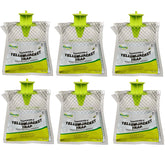 RESCUE! front packaging showing six disposable traps and benefits