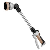 RESTMO front view of metal hose wand showing durable build and long reach