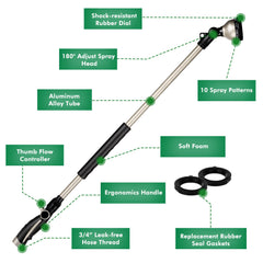 RESTMO close-up of ergonomic handle with non-slip grip for comfort