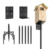ReTang front view of assembled pole shows stable setup and easy installation