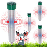 Reusable Revolution front packaging showing four green sonic stakes and benefits