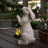 REYISO rabbit front view showing charm and warm lantern glow benefit