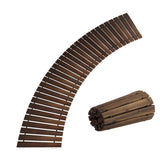 RHINEINMIST front view of unrolled pathway showing neat wood finish and stability