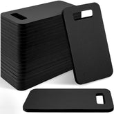 Riakrum front view of single kneeling pad showing shape and durable finish for protection
