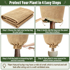 Riare drawstring tightened around pot to block cold drafts effectively