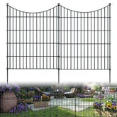 richmen front view installed fence defining garden with curb appeal