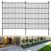 richmen front view showing full 10-panel run and tidy boundary