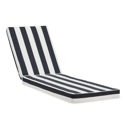 RICHRYCE front view of chaise cushion shows full size and inviting comfort