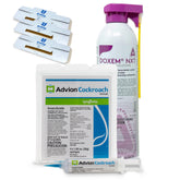 Riddy front packaging showing combo kit for complete cockroach control