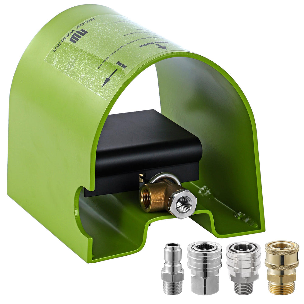 RIDGE WASHER front pedal assembly showing durable construction and easy foot control