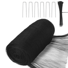 RIFNY front packaging of bird netting showing product size and uses