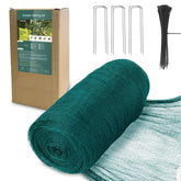 RIFNY roll front view showing green HDPE netting and size labeling for easy identification