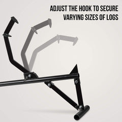 Right Hand Timberjack ergonomic handle detail delivering comfortable leverage and reduced strain
