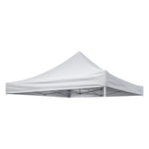 Rinling front view top showing clean silver-white canopy and shade benefit