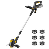 RKBUDOL front view trimmer showing full tool and balance benefit