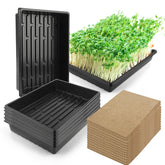 RMBHM front view of six-pack trays showing compact storage and convenience