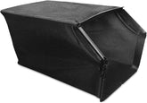 RO6G front view grass bag showing full capacity and easy mounting benefit