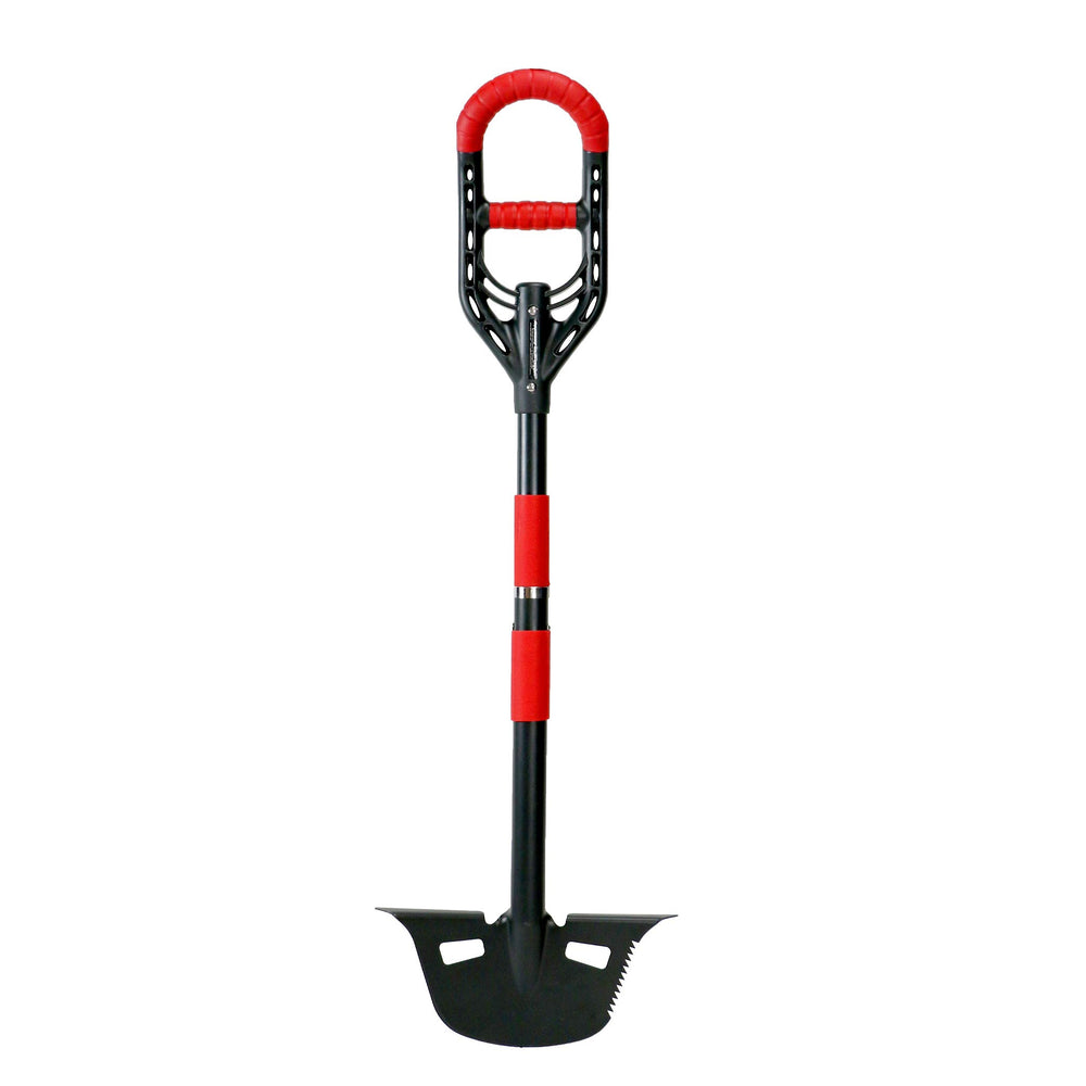 Roamwild front view of multi-digger showing full tool for versatile gardening