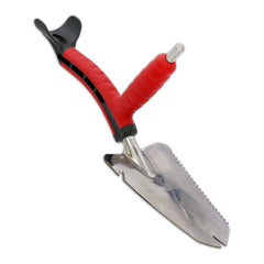 Roamwild front view showing full trowel and comfortable dual grips for versatile use